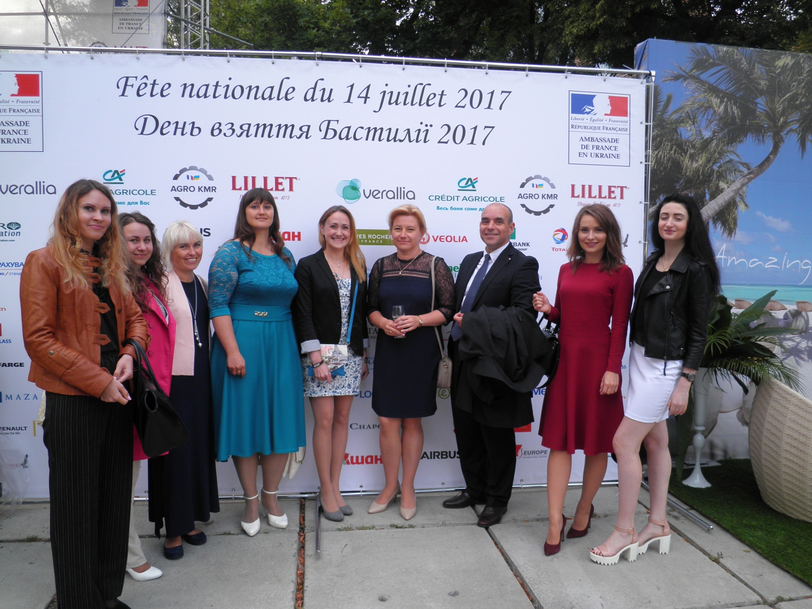 Veolia Ukraine at the celebration of the national holiday of France
